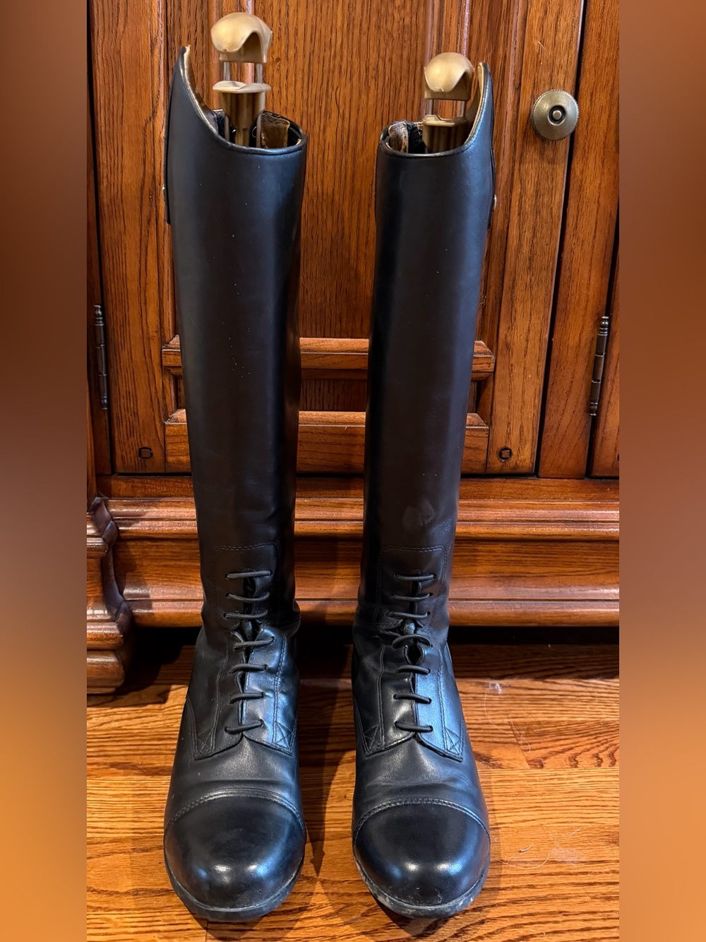 Ariat Kids Heritage Contour Field Zip Tall Riding Boot